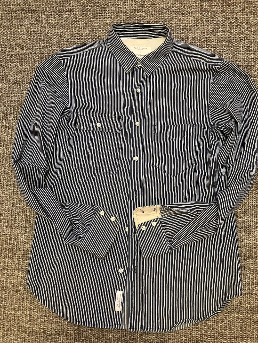 Rag & Bone Work Wear Button Down Large